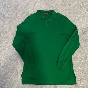 Polo by Ralph Lauren Custom Fit Long Sleeve Polo